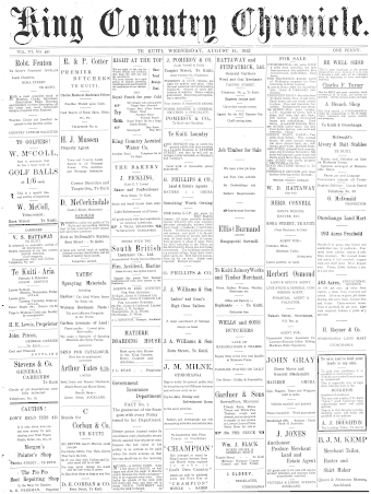 Issue page