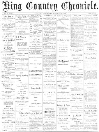 Issue page