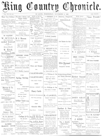 Issue page