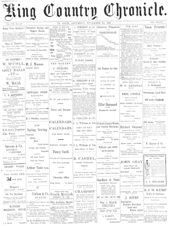 Issue page
