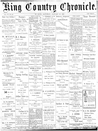 Issue page