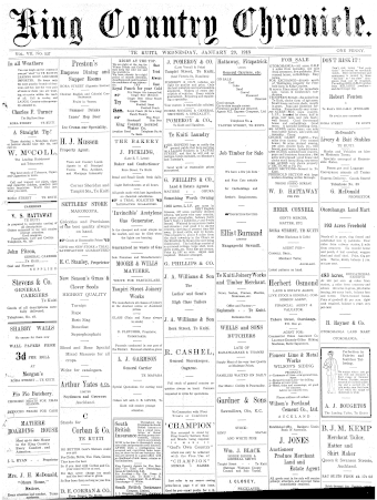 Issue page