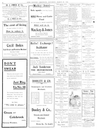 Issue page