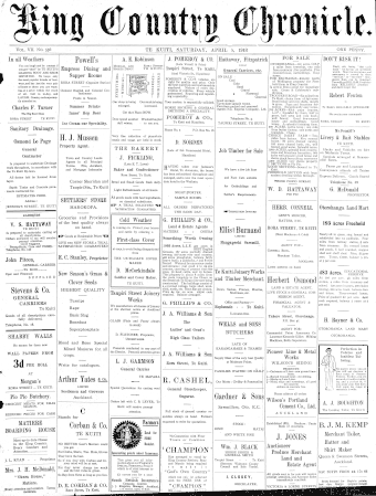 Issue page