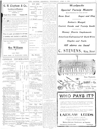Issue page