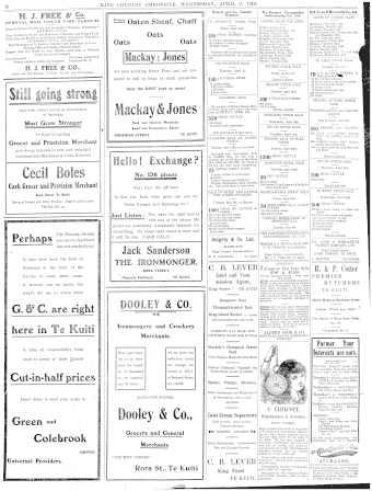 Issue page