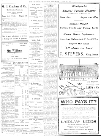 Issue page