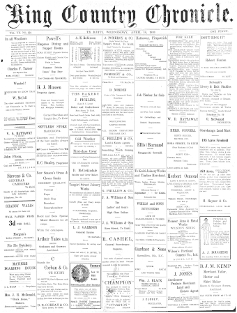 Issue page