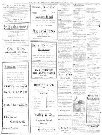 Issue page