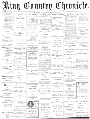 Issue page