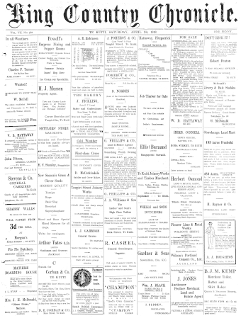 Issue page