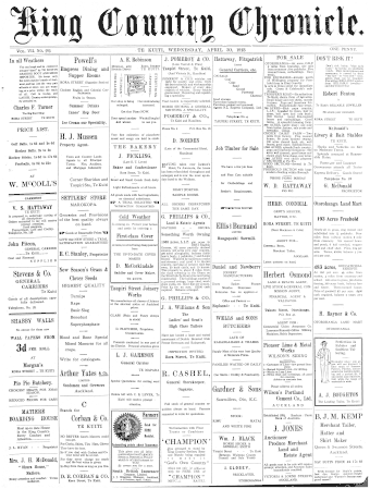 Issue page