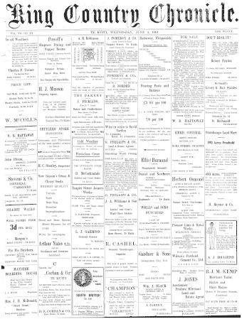 Issue page