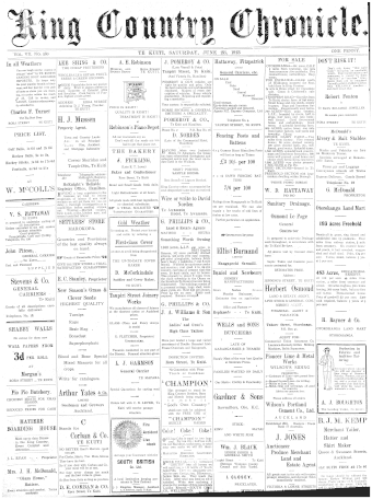 Issue page
