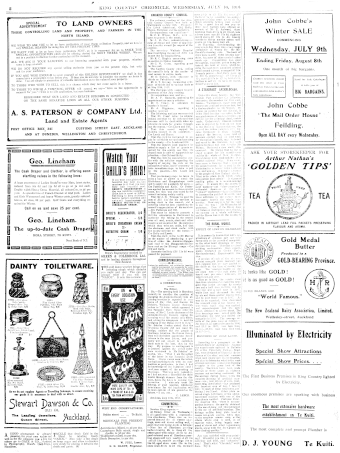 Issue page