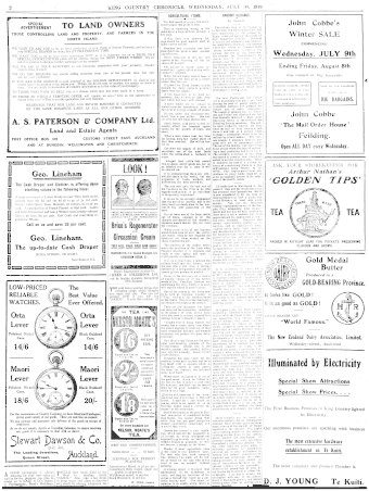 Issue page