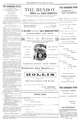Issue page