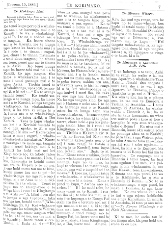 Issue page