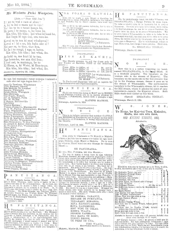 Issue page