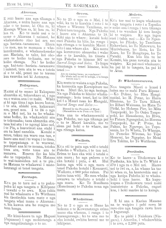 Issue page