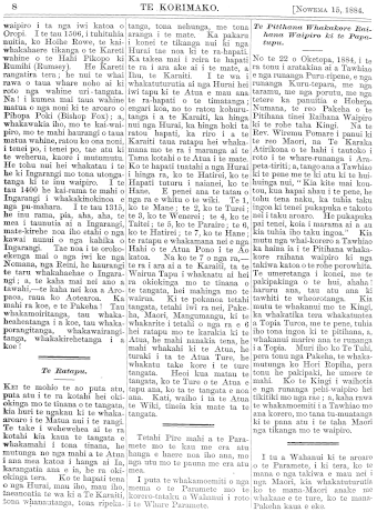 Issue page
