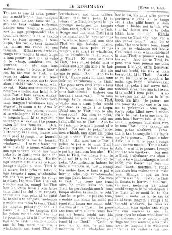 Issue page
