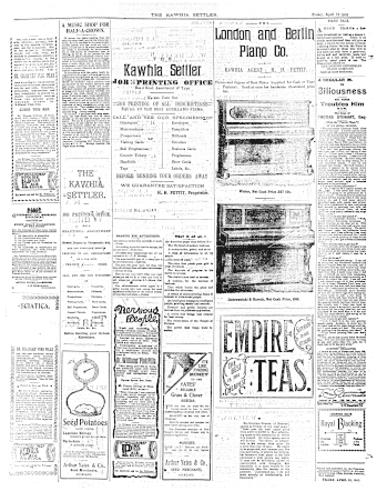 Issue page