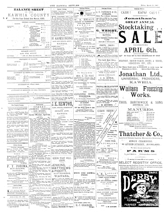 Issue page