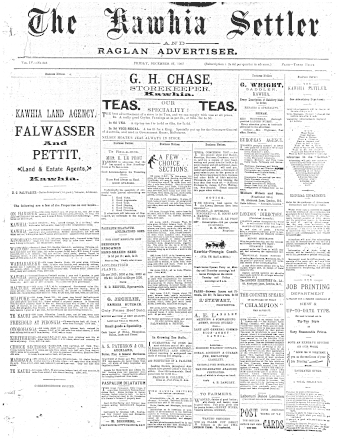 Issue page