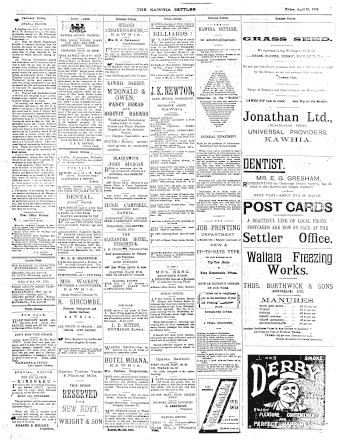 Issue page