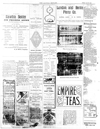 Issue page