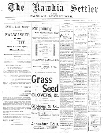 Issue page