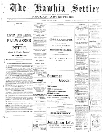 Issue page