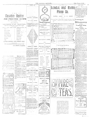 Issue page