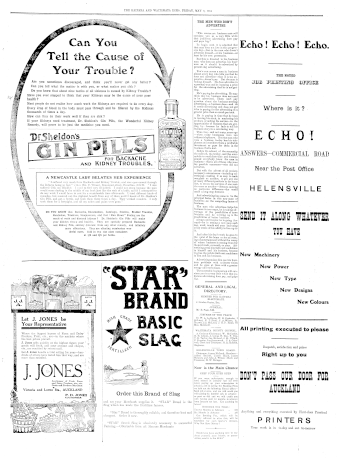 Issue page