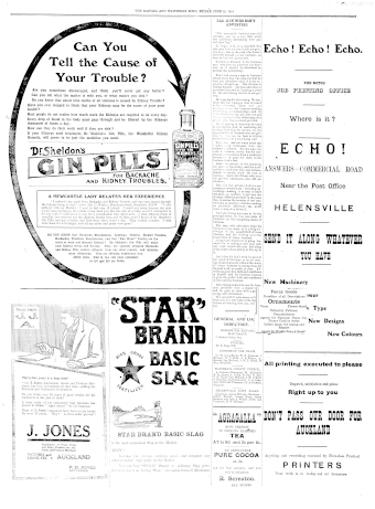 Issue page