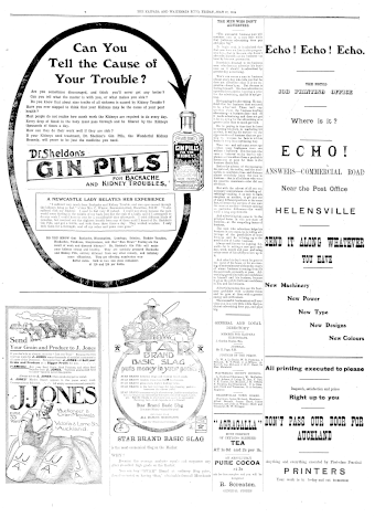 Issue page