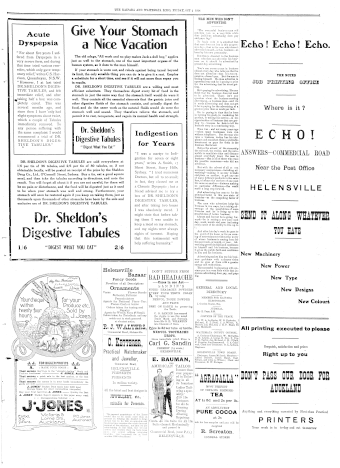 Issue page