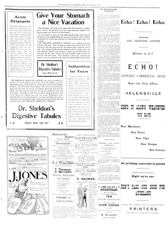 Issue page