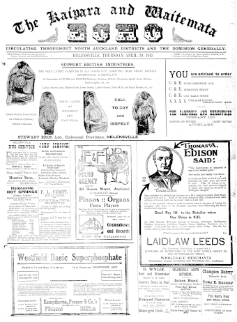 Issue page
