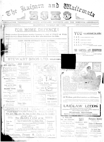 Issue page
