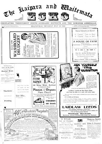 Issue page