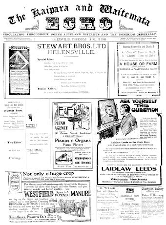 Issue page