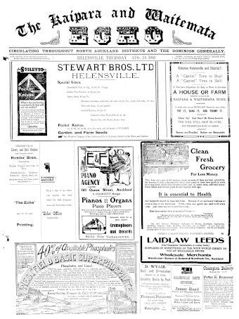 Issue page