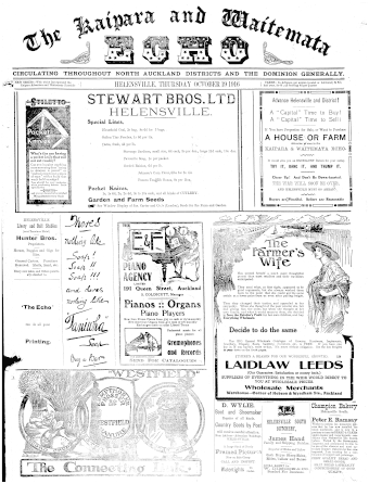 Issue page