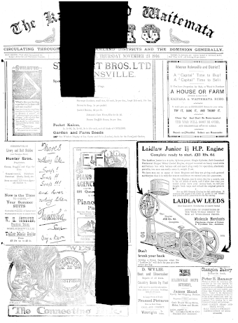 Issue page