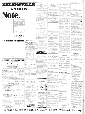 Issue page