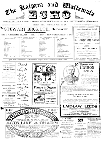 Issue page