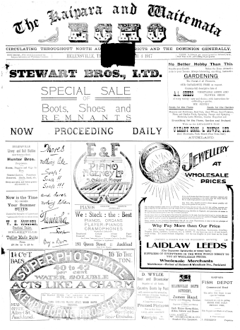 Issue page
