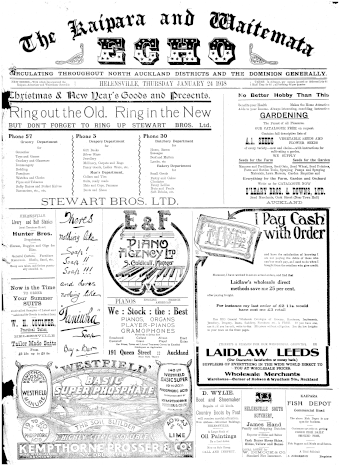 Issue page